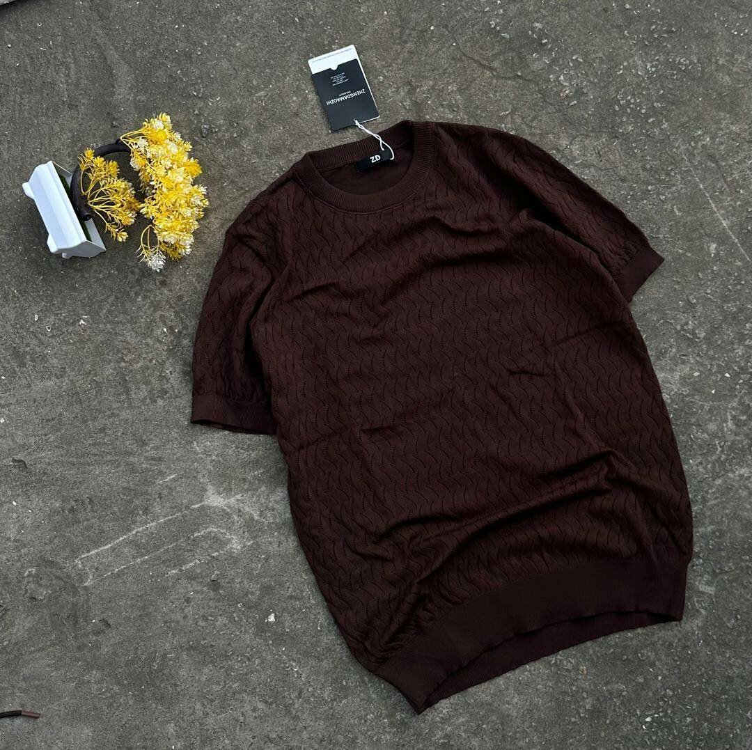 Polo léger à rayures