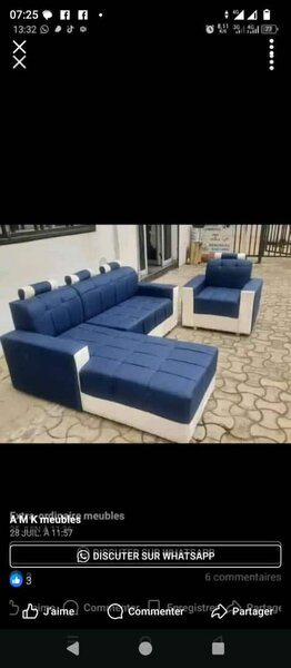 Ensemble de canapé moderne