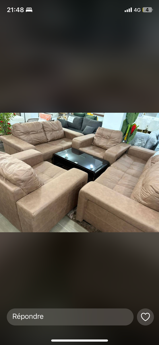 Canapé d'angle moderne