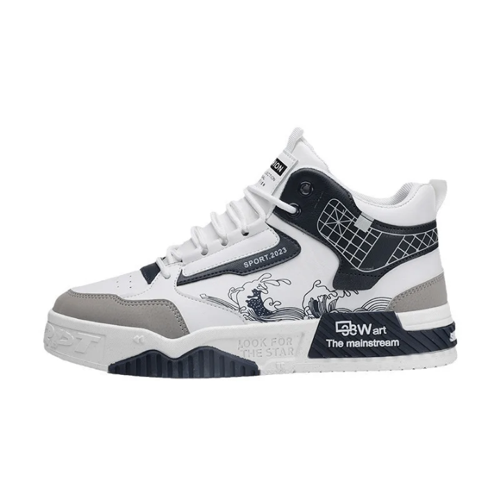 Baskets hautes streetwear