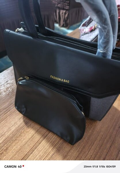 Sac cabas élégant noir