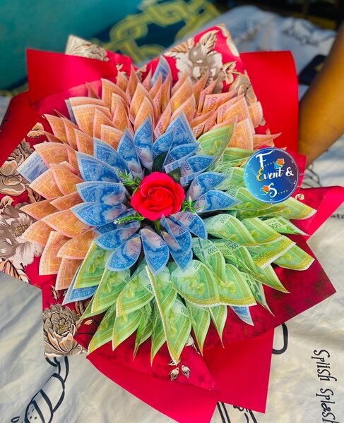 Bouquet d argent, box surprise