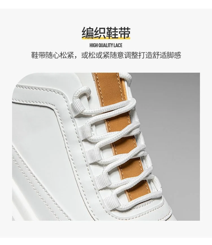 Baskets blanches élégantes