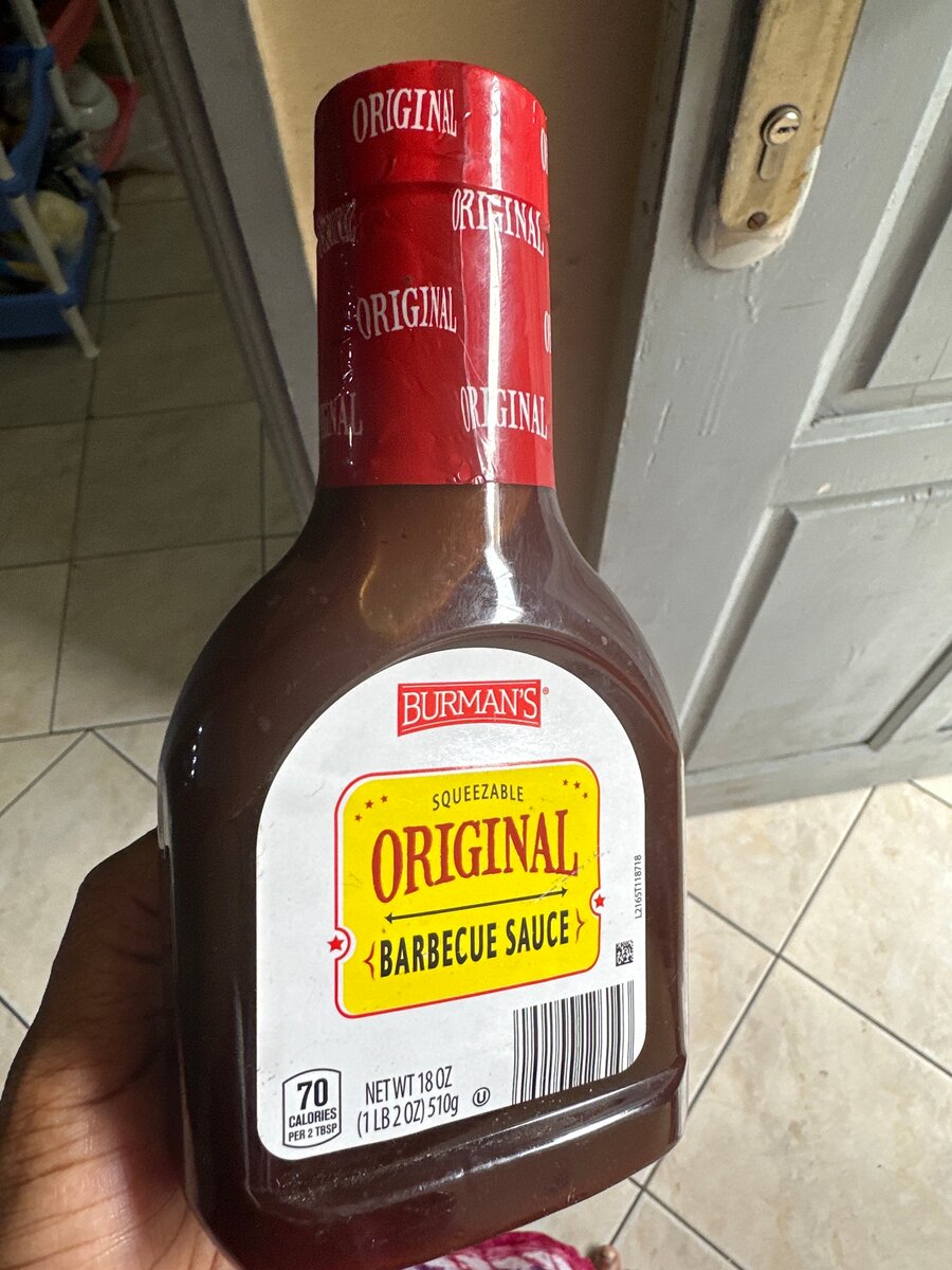 Sauce barbecue originale Burman's