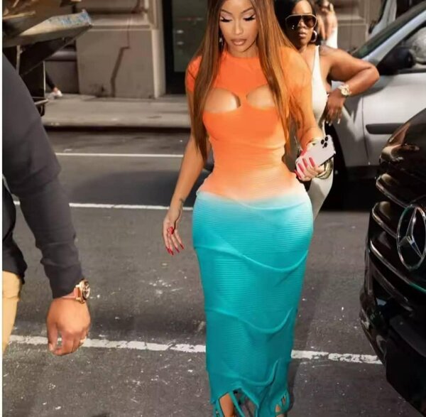 Robe élégante sans manches