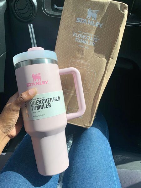 Gobelet isotherme Stanley rose