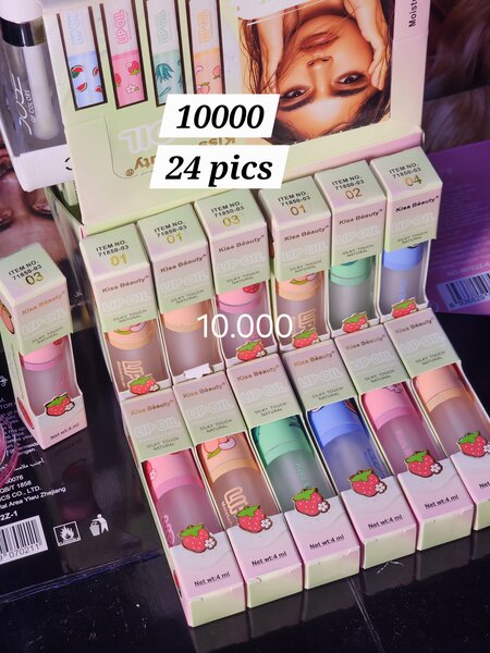 Fruit-Flavored Lip Balms Set