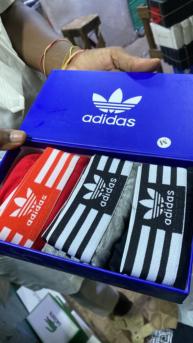 Boxer homme Adidas coloré