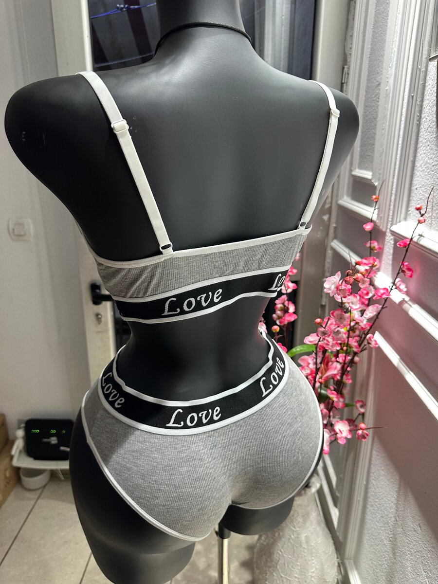 Ensemble lingerie "Love"