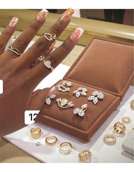 Bague élégante en or