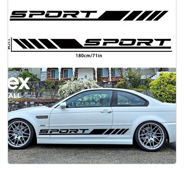 Autocollant Sport pour Voiture