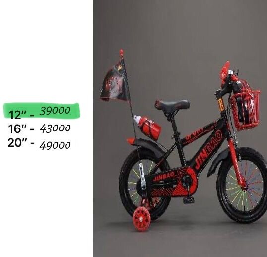 Kids Bicycle with Training Wheels