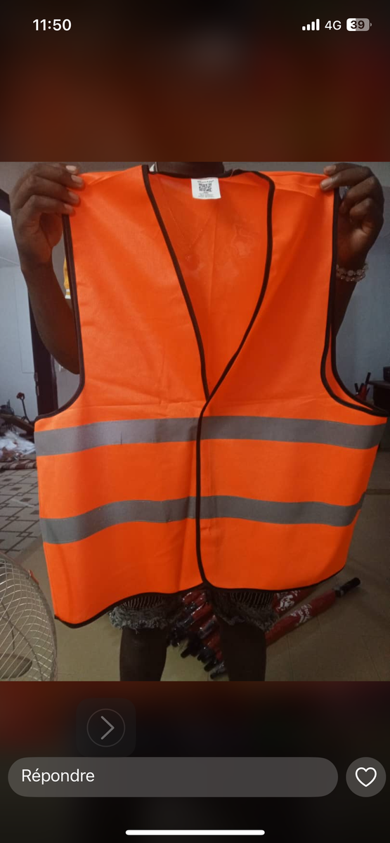 Gilets de sécurité haute visibilité