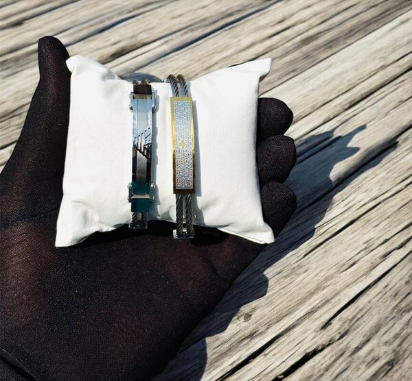 Bracelet Homme Luxe en Acier