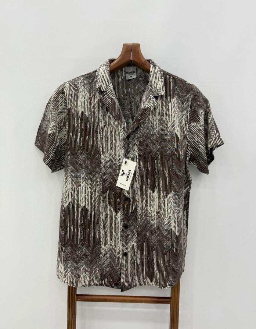 Chemise à motifs pour hommes