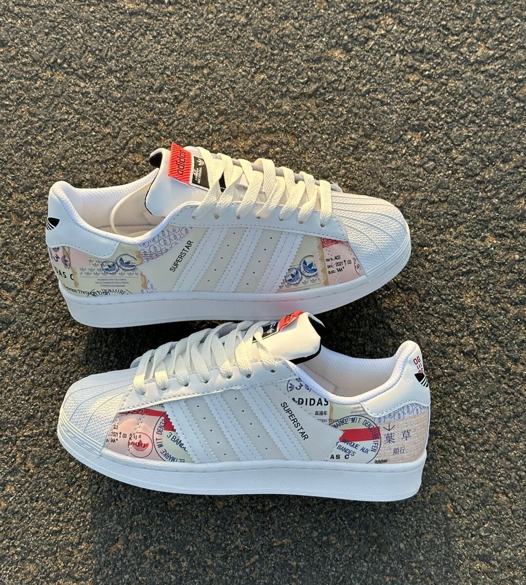 Baskets imprimées modernes