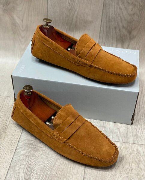 Mocassins en daim élégants