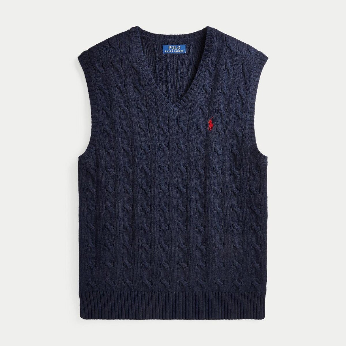 Pull sans manches en maille homme