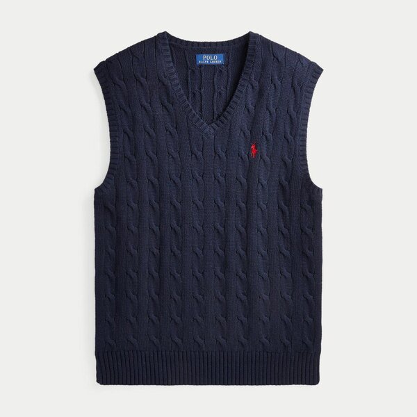 Pull sans manches en maille homme