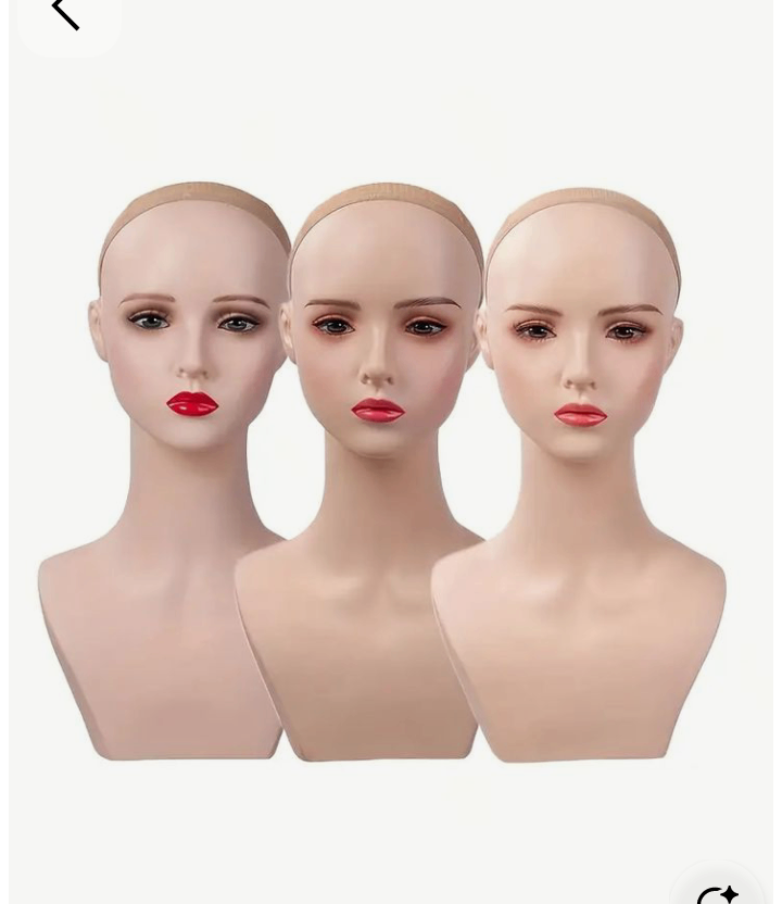 Mannequins de maquettes en buste