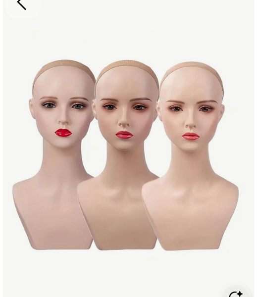 Mannequins de maquettes en buste