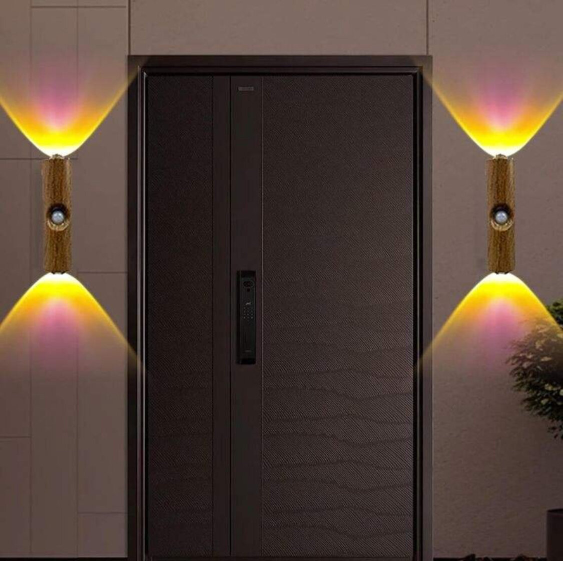 Lampe murale LED sans fil RGB