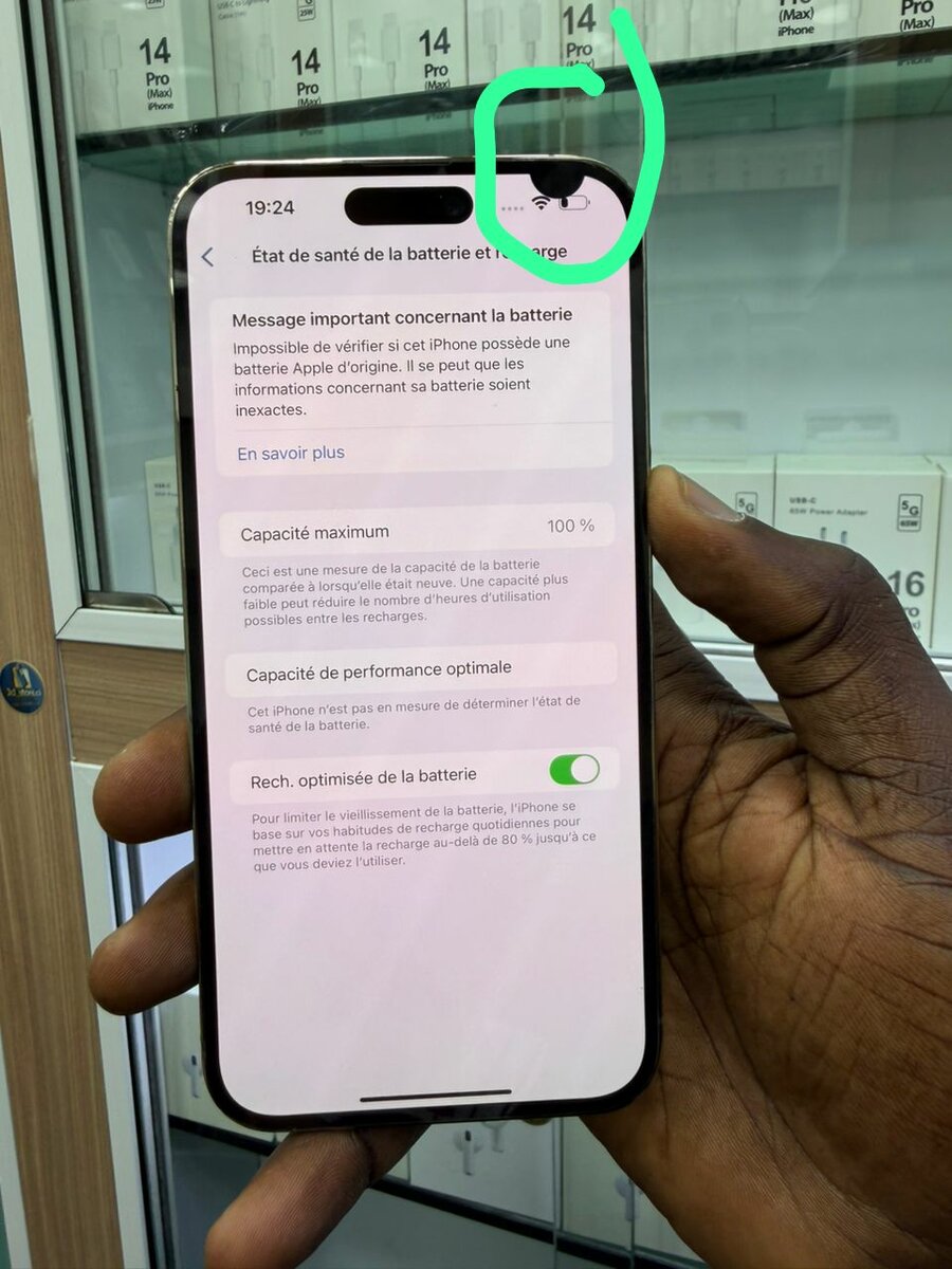 14promax 128g batterie changer