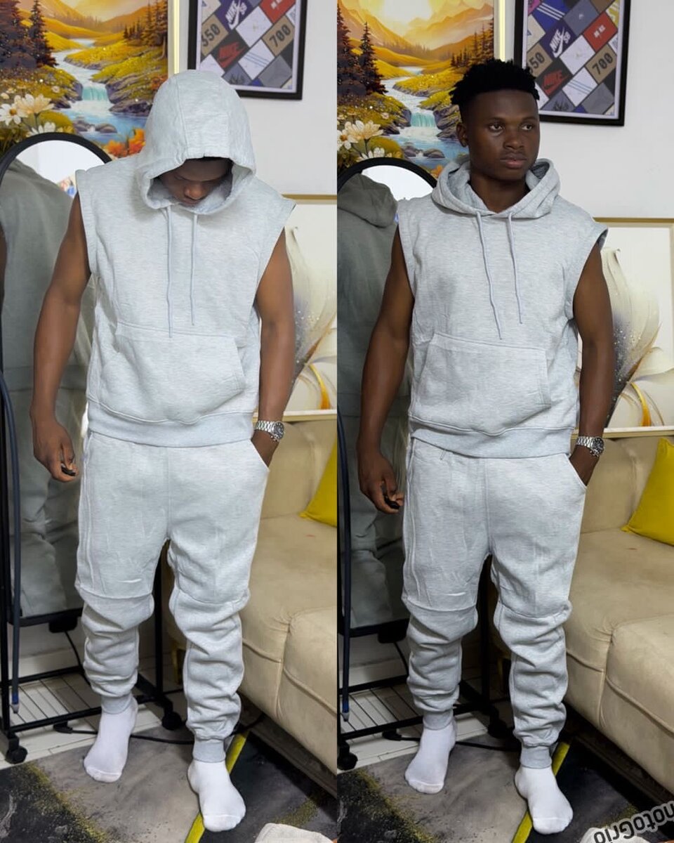 Complet capuche coton 100%