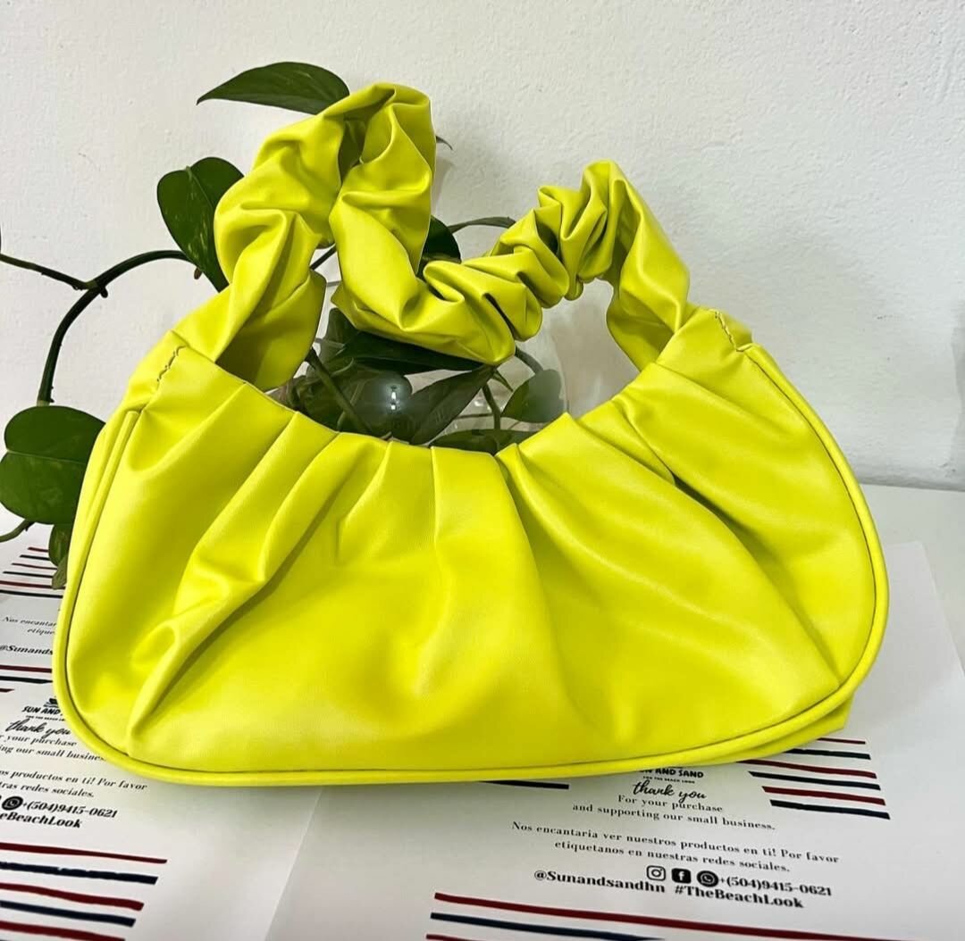Sac à main jaune tendance