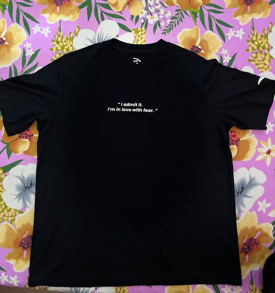 T-shirt noir design dragon