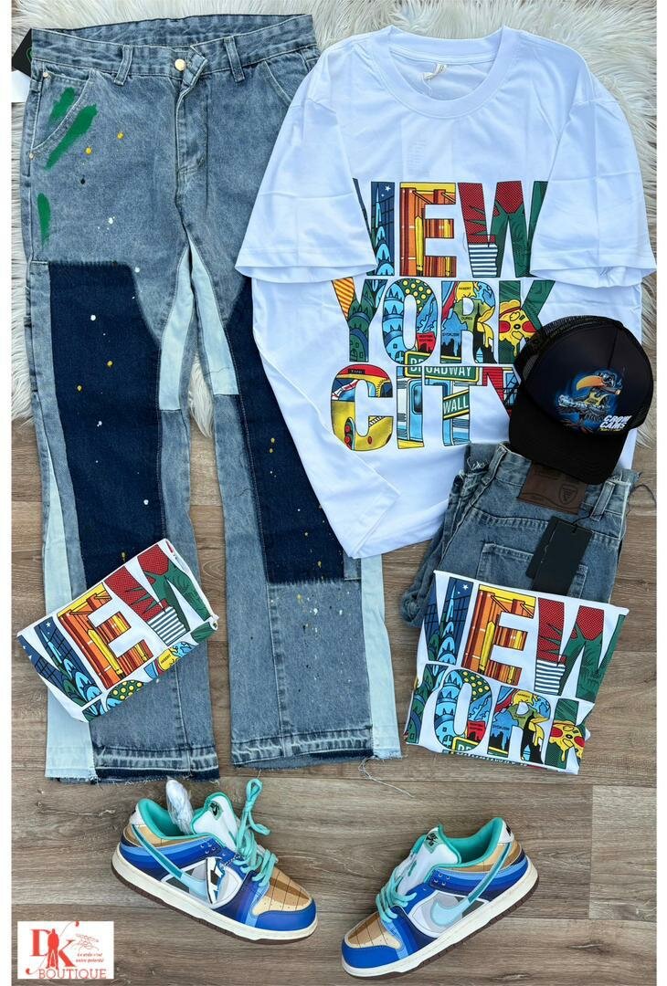 T-shirts et Jeans Streetwear