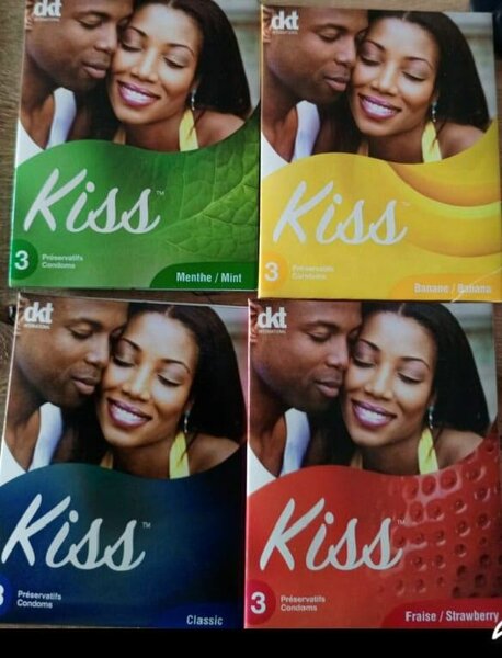 6 Préservatifs Kiss Multipack