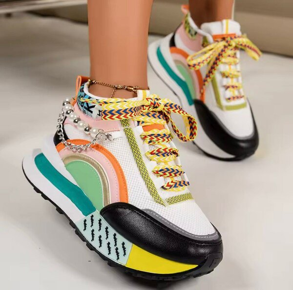 Chaussures de sport multicolor
