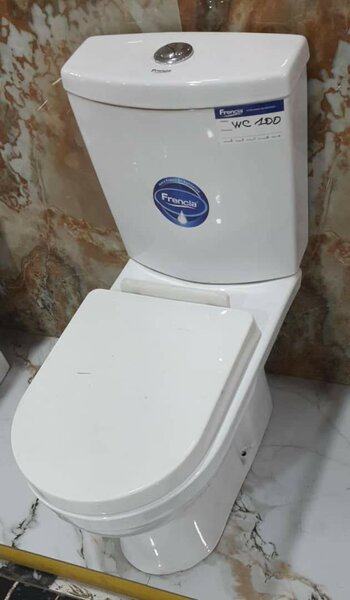 WC et Lavabo Design Compact