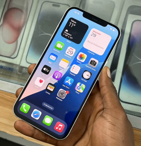 iPhone 14 Pro 128 Go argent