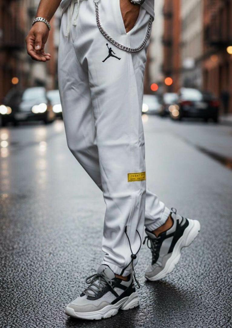 Pantalon Jogging Blanc