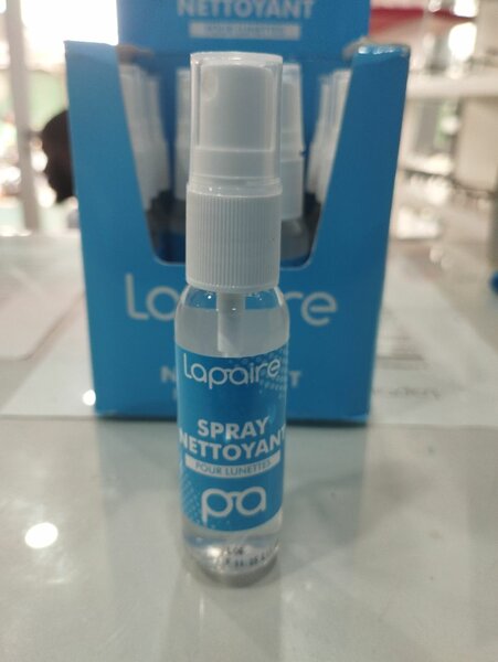 Spray nettoyant pour lunettes