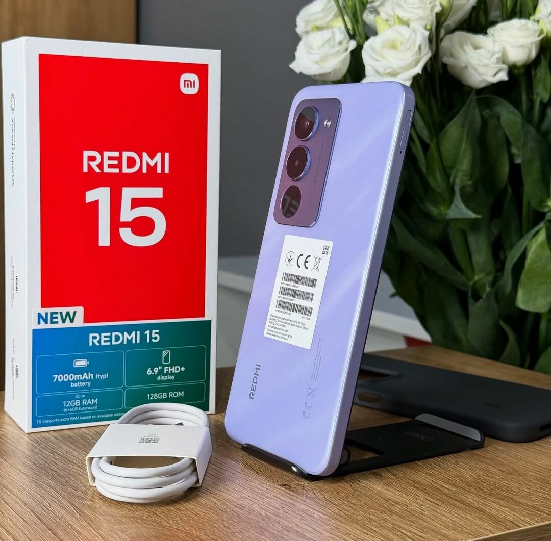 Smartphone Redmi 15 128Go