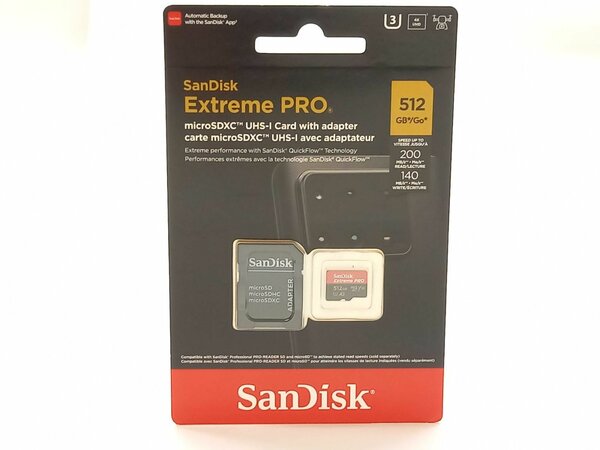 Carte microSD SanDisk 512 Go