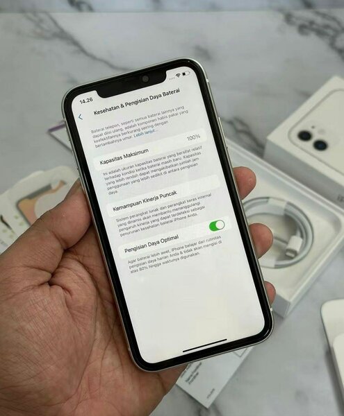 iPhone 11 Blanc 128Go