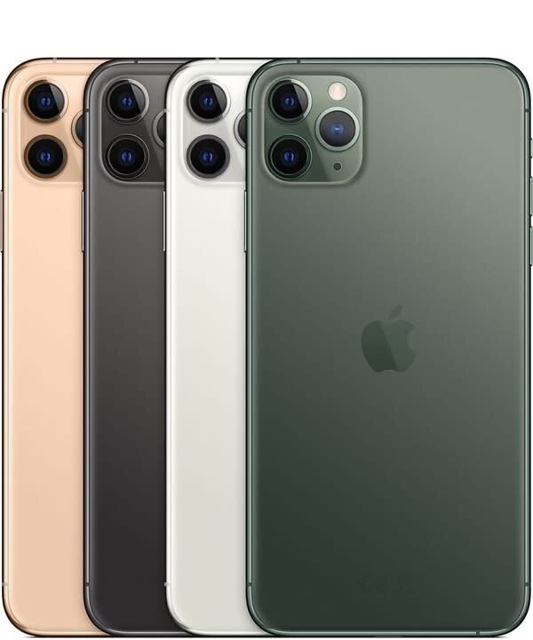 iPhone 11 Pro Couleurs variées