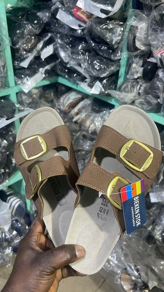 Sandales confort marron