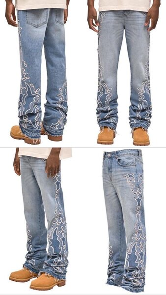 Jeans créatifs homme