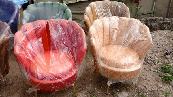 Fauteuil coquillage moderne