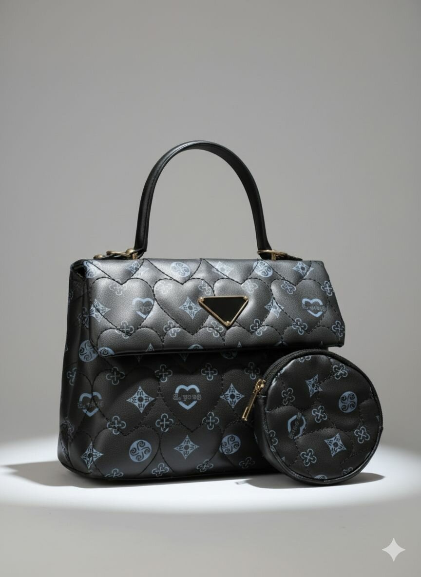 Sac à main chic avec pochette