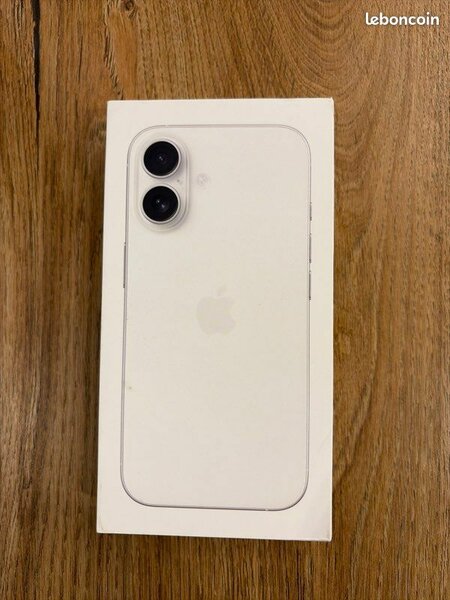 iPhone 16 Blanc casier neuf
