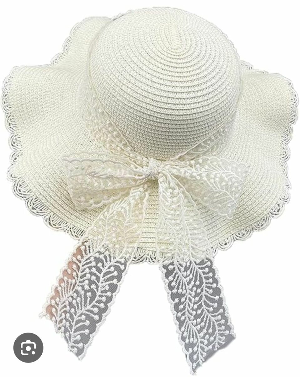 Chapeau de paille élégant