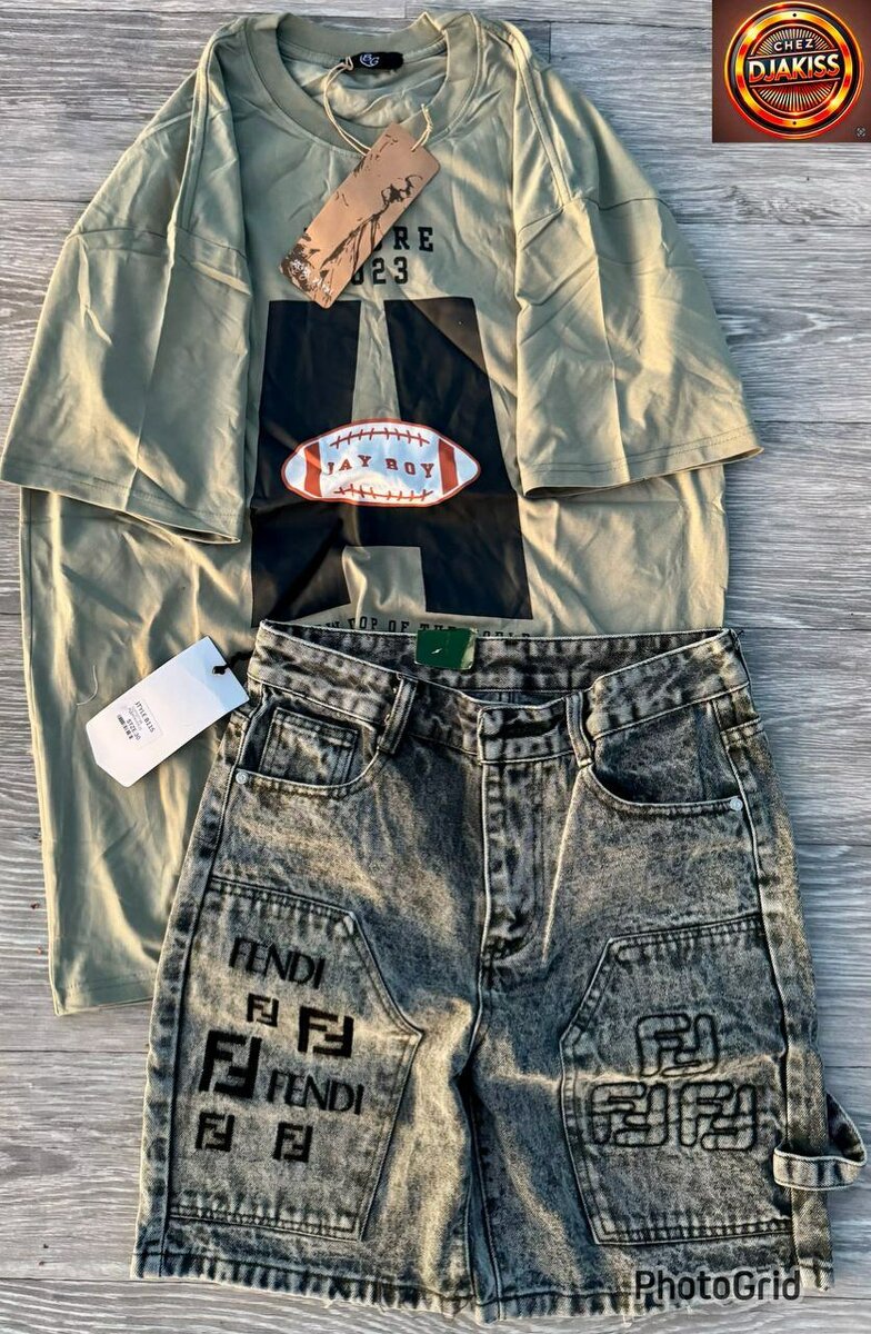 Ensemble T-shirt et Shorts