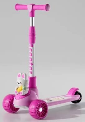 Trottinette enfant rose cute