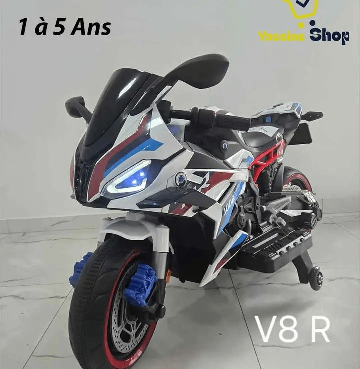Moto électrique enfant V8 R